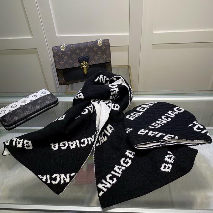 Balenciaga Hat & Scarf Set ID:20231105-202